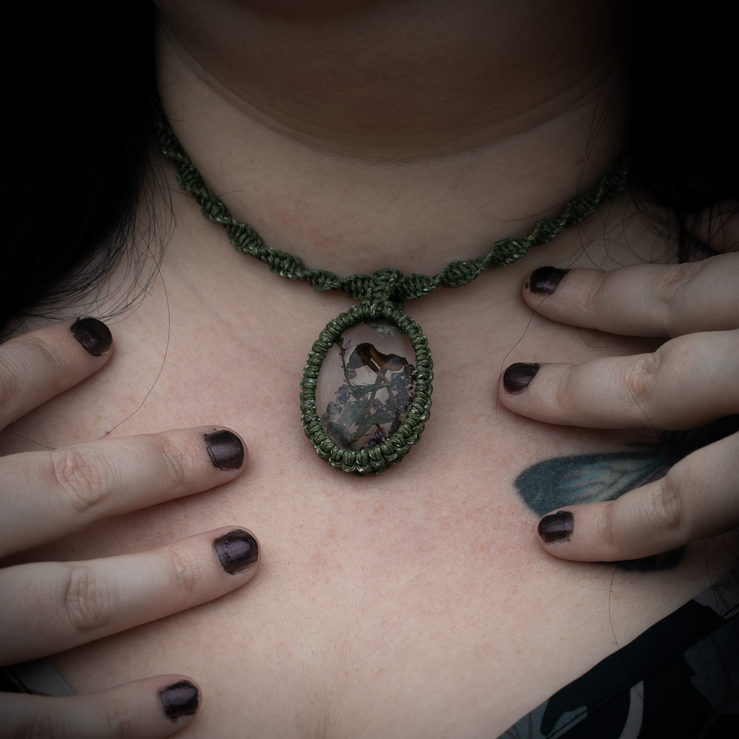Heart of the Moors Necklace (Green)
