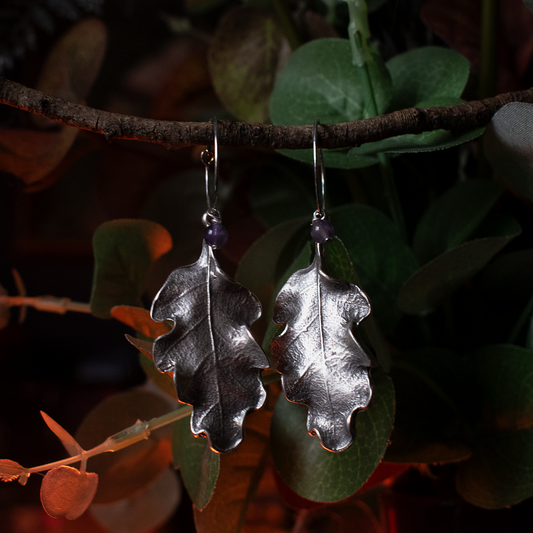 Oaken Earrings (Silver)
